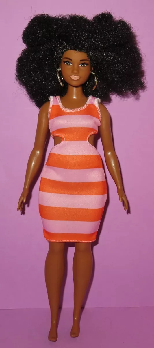 Barbie Fashionistas #105 Mattel 2018 Fashionista Flashback Fever FXL45 Afro  Doll