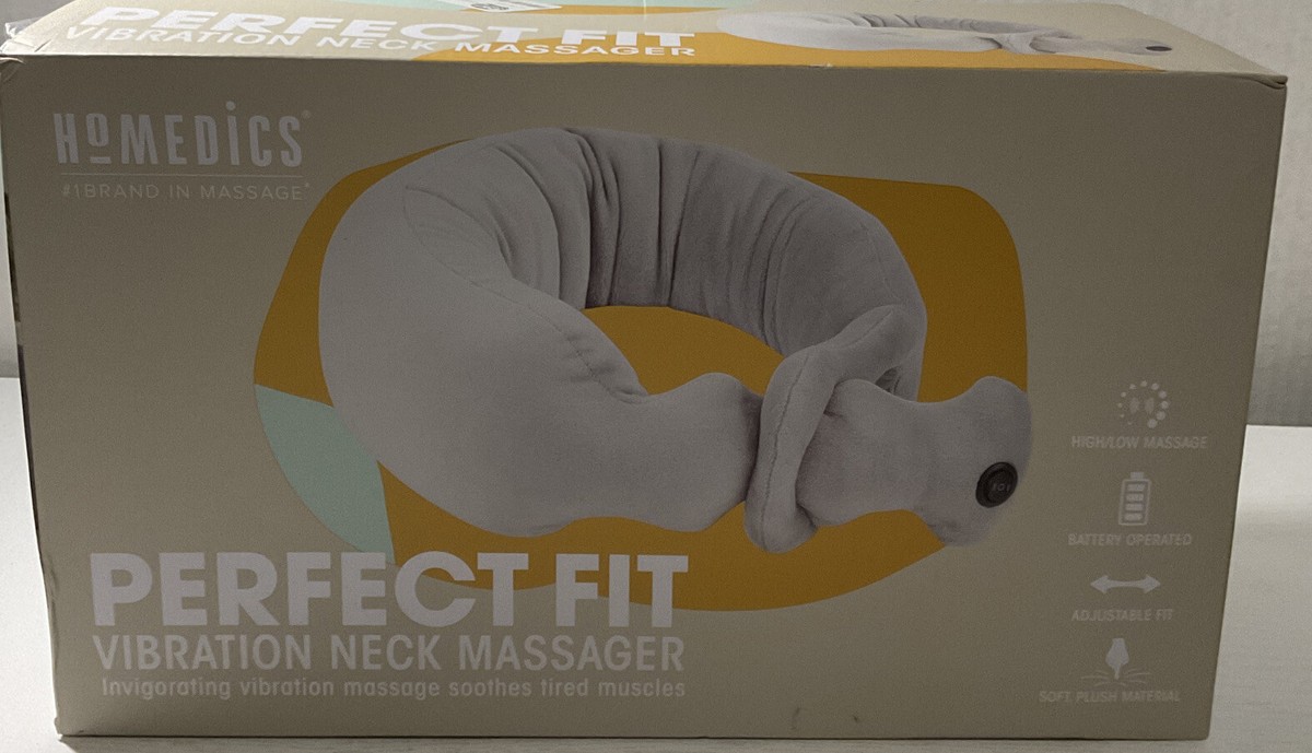 ⚡️HoMedics Perfect Fit vibration neck massager Adjustable Battery Operated