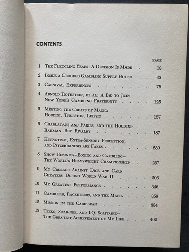 The Amazing World of John Scarne, by John Scarne - 1956 - 1st Ed HC Book DJ - Picture 8 of 12