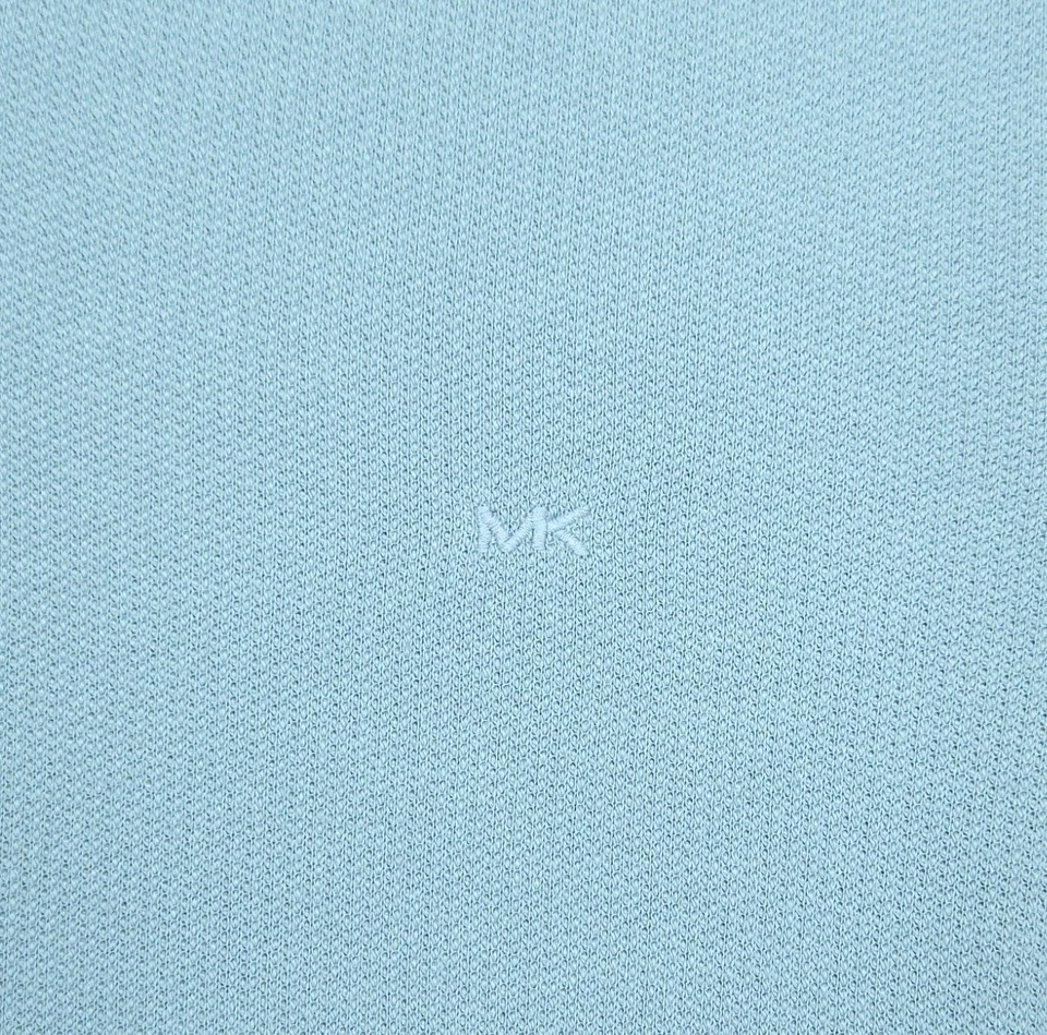 Cárdigan Michael Kors Para Hombres L Cremallera Completa Suéter Mezcla de Algodón Bolsillos Pistacho Nuevo con Etiquetas Foto 4 de 4