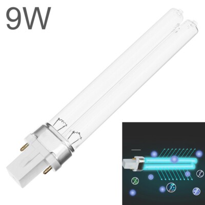 9W G23/2G7 UVC Lamp LED Lighting Tube Bulbs for Pond Aquarium Ultraviolet Light