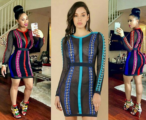 Wow Couture Bandage Dress Gold Label 