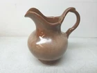 Frankoma Pottery No 40A Small Pitcher Shades Of Brown Vintage USA Collectible