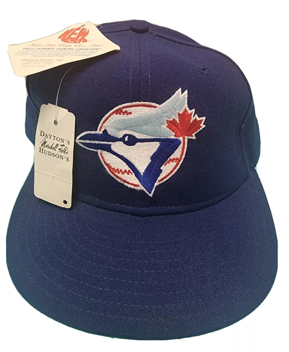 Vintage New Era Diamond Collection Pro Model Toronto Blue Jays Fitted Hat 7  3/8