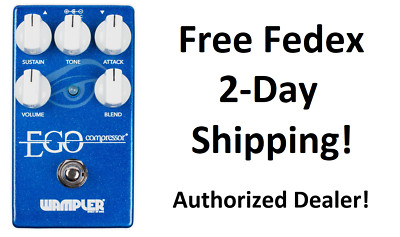 New Wampler Ego Compressor Guitar Effects Pedal