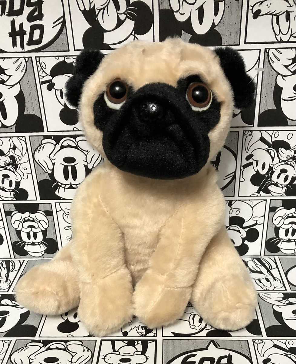 Pug Teddy Bear Buddy Puppy Dog Plush Soft Toy ‘Best Friend’ Seated Doggy Pet