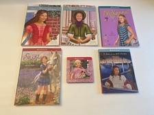 American Girl Doll MARIE-GRACE, SAIGE, MCKENNA Lot of 5 Books  KIT Paper Dolls