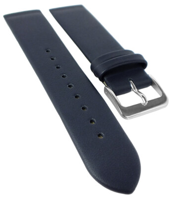 Graf Ersatzband Kalbsleder nachtblau passend u.a. zu Skagen Boccia 36131S