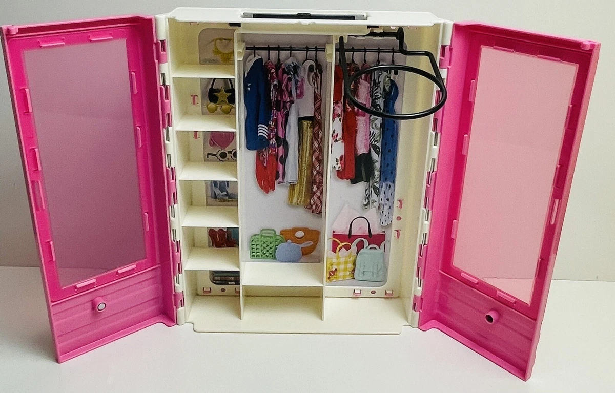 Barbie Doll Clothes Closet- Used In EXCELLENT Condition