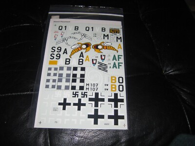 Bf 110G Part 2 NAGr.1, SKG.210, ZG.26, NJG.1 & NJG.101- 1/48 Cutting Edge-Lim Ed