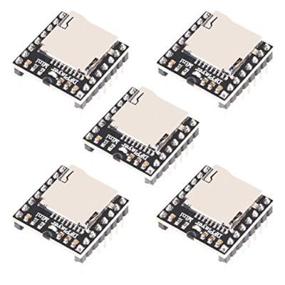 5pcs YX5200 DFPlayer Mini MP3 Player Module MP3 Voice Decode Board Supporting...