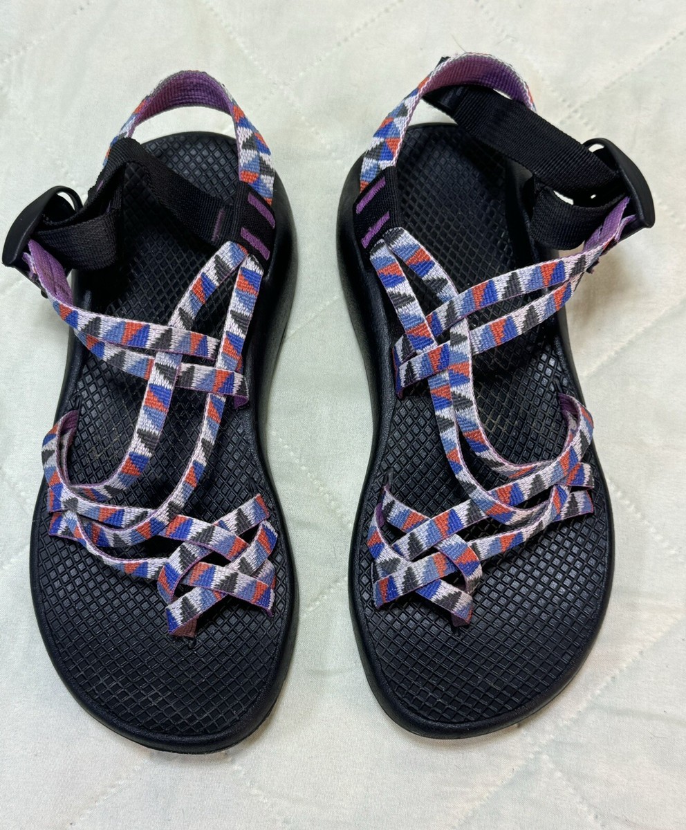 Chaco Sandals Classic ZX2 Angular Purple Black Chacos Women's Size