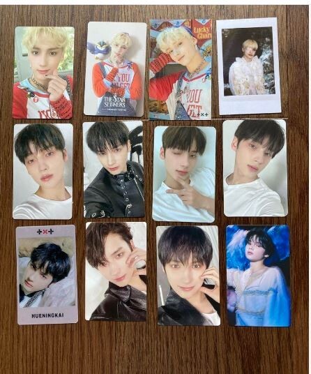 HUENINGKAI トレーディングカードセット TXT HUENINGKAI Lot of Deluxe Photocard Photo card SET of 12