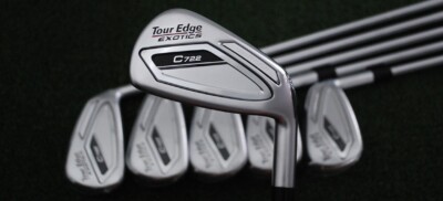 Tour Edge Exotics C722 TT Elevate MPH 95 Steel Stiff Iron Set 5-PW