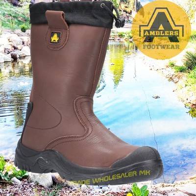 breathable pull on work boots