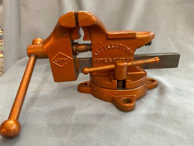 Refinished Bronze Hue No. 900 Vise, Littlestown Howe & Fdry Co., USA