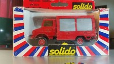 Solido Toner Gam I Mercedes Unimog Fire Engine #2125, 1:50, Die-cast NIB