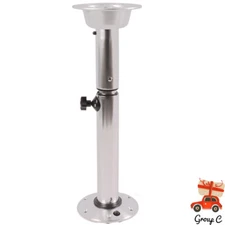 Marine Boat Table Mount - RV Caravan Adjustable Height Table Pedestal  Aluminum!