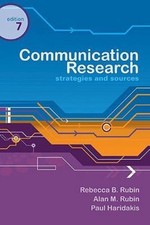 Communication Research: Strategies and Sources by Rubin, Rebecca B.