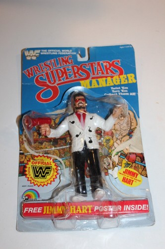 1986 WWE WWF LJN Jimmy Hart VTG Wrestling Figure w...