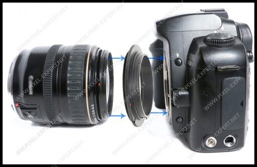 Anello Di Inversione Macro Per Obiettivi Canon EOS - Adattatore 52mm Per Fotografia Ravvicinata - Foto 8