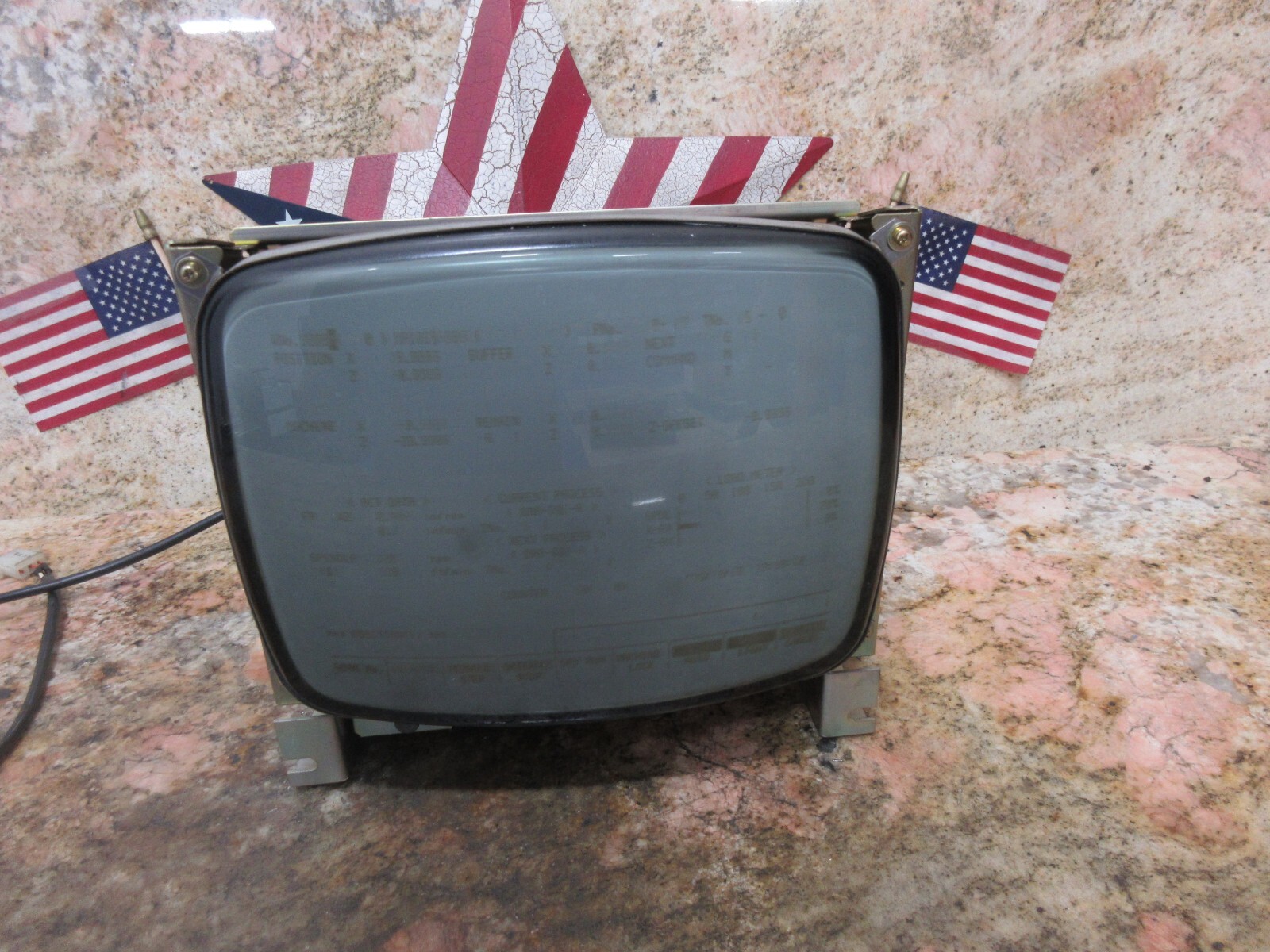 TOTOKU DISPLAY MONITOR MDT128302 MDT1283B1A NOV1991 MAZAK QT28N