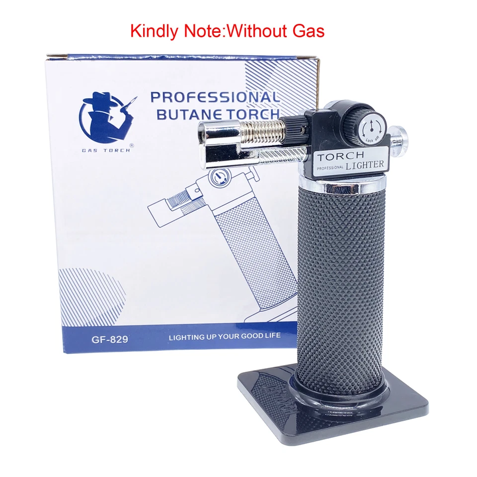 Microtocha de solda butano para laboratório odontológico gás ignição piezoelétrica sem gás - Imagem 2 de 4