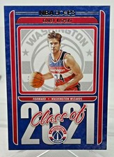 Corey Kispert ROOKIE CARD 2021-22 NBA Hoops Insert Class Of 2021 Card #8 Wizards
