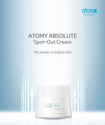 Atomy Absolute Spot-Out Cream Brightening Skin Care 50 ml K-Beauty