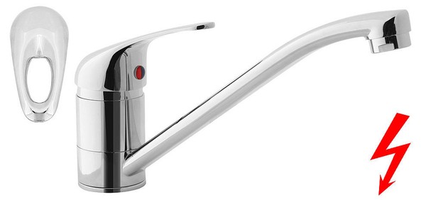Niederdruck KüChenarmatur SpüLtisch KüChe Wasserhahn Armatur Einhebelmischer-image