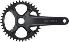 Shimano GRX FC-RX610-1 Crankset - 165mm, 12-Speed, 40t, 110 BCD, Hollowtech II S