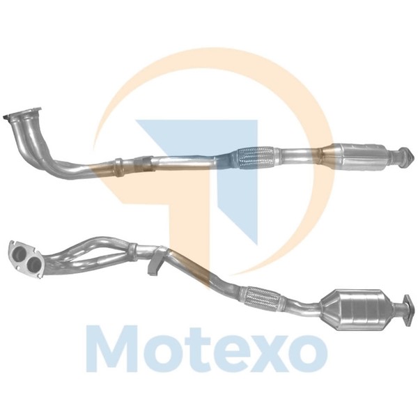 BM90160 Abgaskatalysator Auspuff + Montageset + 2 Jahre Garantie-image