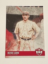 2018 Panini Diamond Kings Baseball #46 - Heinie Groh - Cincinnati Reds