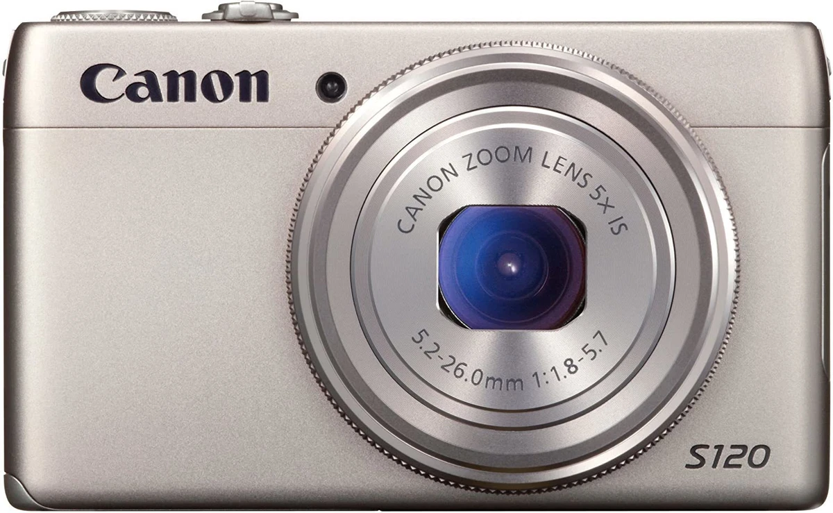 Canon PowerShot S120 Digital Camera w/12.1 MP W/ Battery & Charger