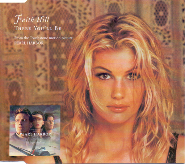 Faith Hill There You'll Be CD, Single 2001 Soft Rock, Ballad (VG+