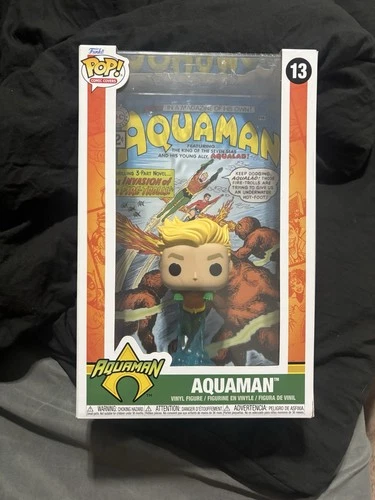 Funko Pop! Comic Book Cover with Case: DC Universe - Aquaman #13