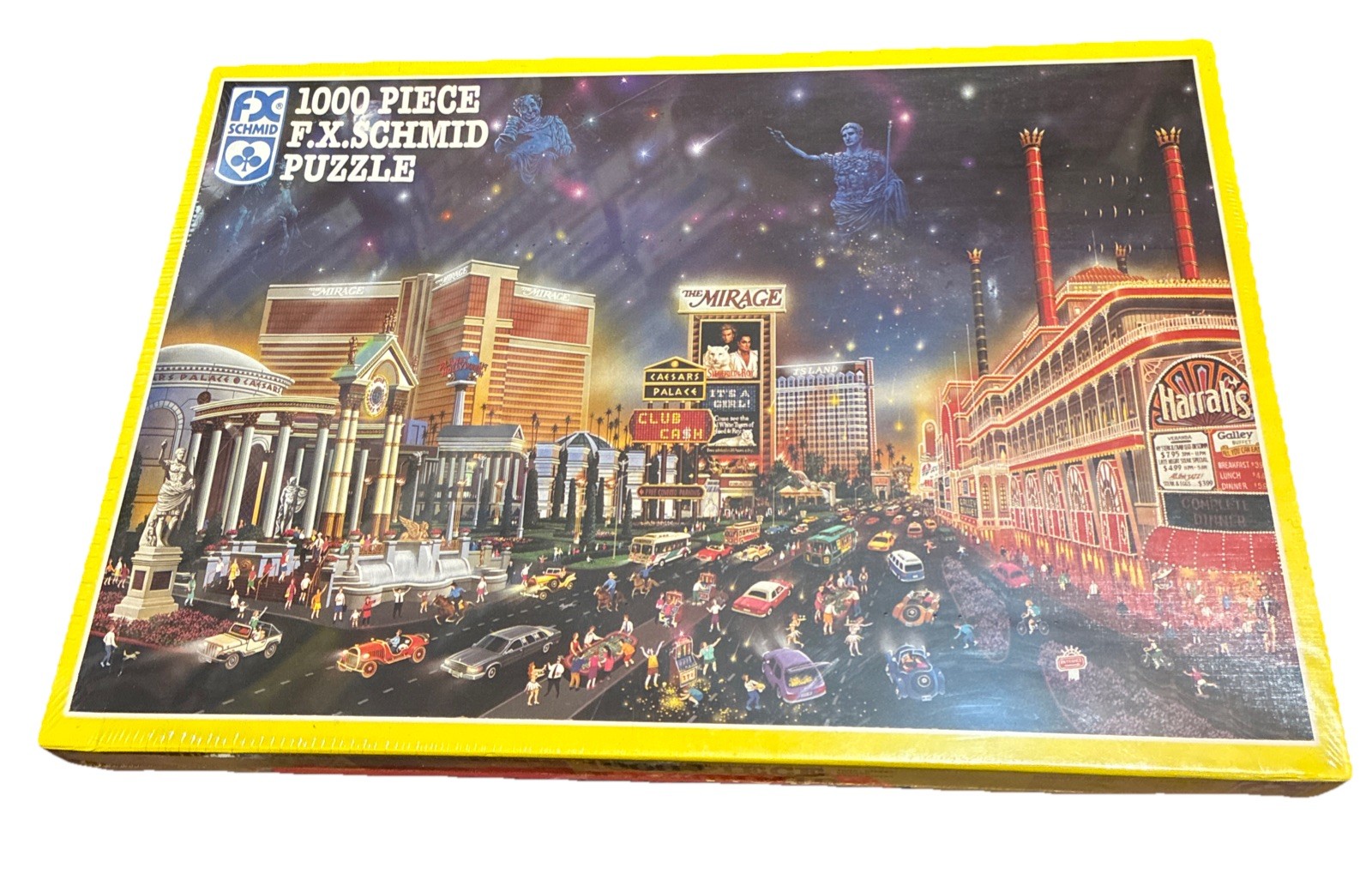 New! Luck Be A Lady 1000 Pc Puzzle  Las Vegas by FX Schmid Sealed 