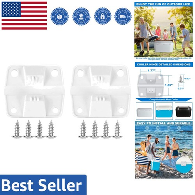 #ad Durable ABS Plastic Hinges amp; Stainless Steel Screws for Coleman Coolers 2 Pack $9.89