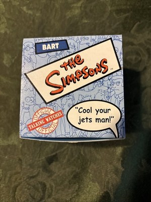 Bart Simpson 2002 Burger King Talking Watch the Simpsons Movie Promotional Item