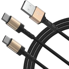 Geekria Dual Type-C Extension Charger Cord for PS5 Controller, Controller