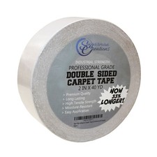 Strongest Double Sided Carpet Tape, 2 Inch by 40 Yard, 120 feet 2X More 5 S...