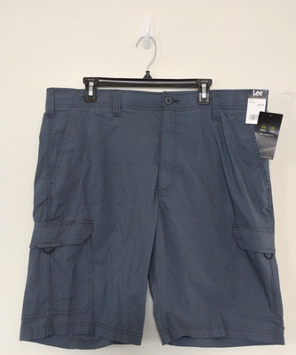 NWT MEN'S LEE EXTREME MOTION SLATE CARGO SHORT Size 40/10.5'' INSEAM RELAXED FIT