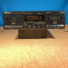 🔥VTG Pioneer CT-W830R Double Cassette Deck Dolby HX Pro Pristine Condition! 🔥VTG Pioneer CT-W830R Double Cassette Deck Dolby HX Pro Pristine Condition!