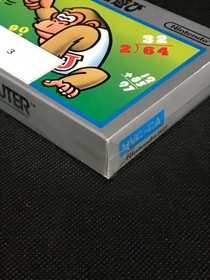 Donkey Kong Jr. Math Famicom NES Retro Game Used
