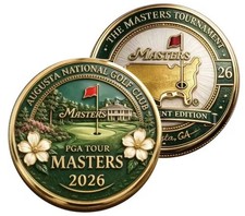 Masters- Augusta National Golf Ball Marker- 2...