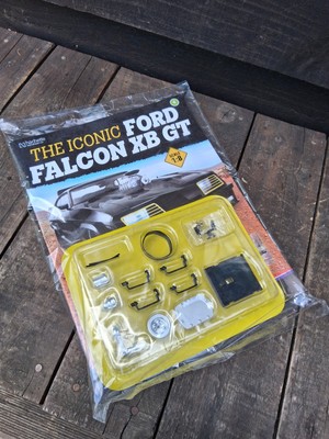 Hachette Partworks Iconic Ford Falcon XB GT Scale 1:8 Part 4 FREE P&P 