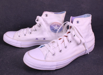 Converse Chucks Sneaker All Star Classic HI Damen Gr. 39 weiß Canvas BC1772
