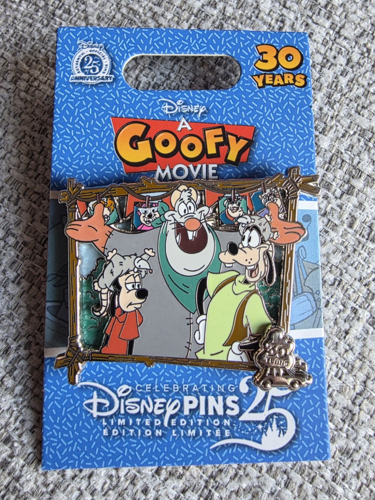 Disney Parks A Goofy Movie 30 Years 30th Anniversary LE 4000 Pin 2025 Max Goofy