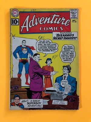 ** 1961 ADVENTURE COMICS #288 DC COMICS SILVER AGE GD/VG