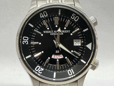 ORIENT F692UAH0 King Diver Auto Wristwatch Black Dial Authentic for Men
